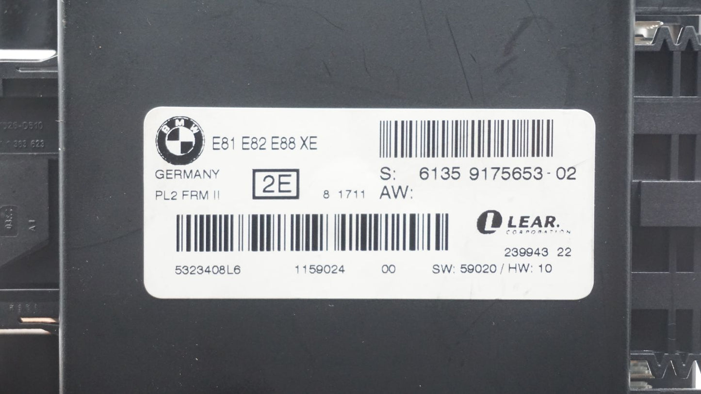 BMW 1 SERIES PL2 FRM2 E82 E88 XENON FOOTWELL CONTROL MODULE 9175653