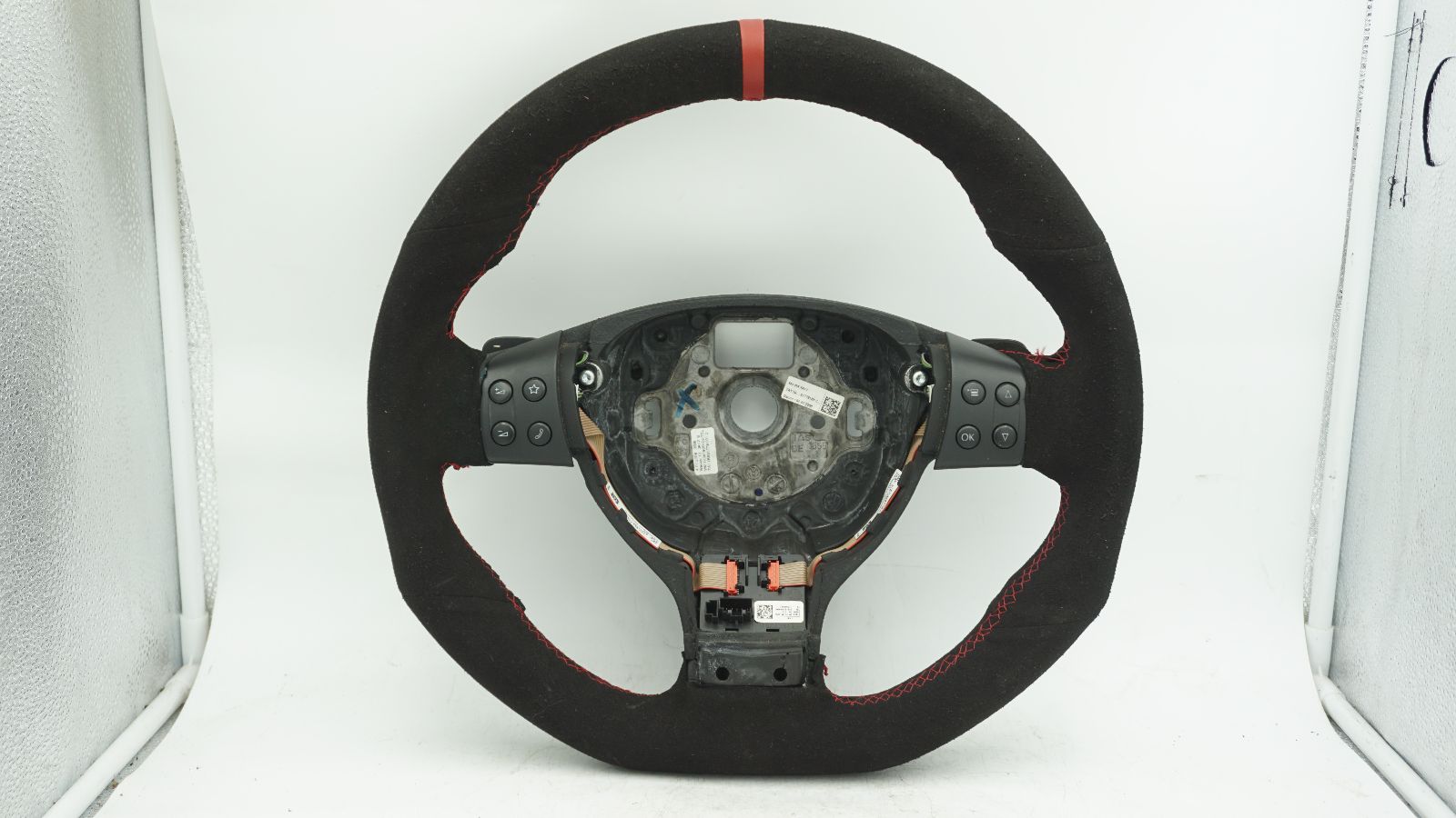 VW MK5 GOLF 3-SPOKE ALCANTARA STEERING WHEEL 1K0419091DD