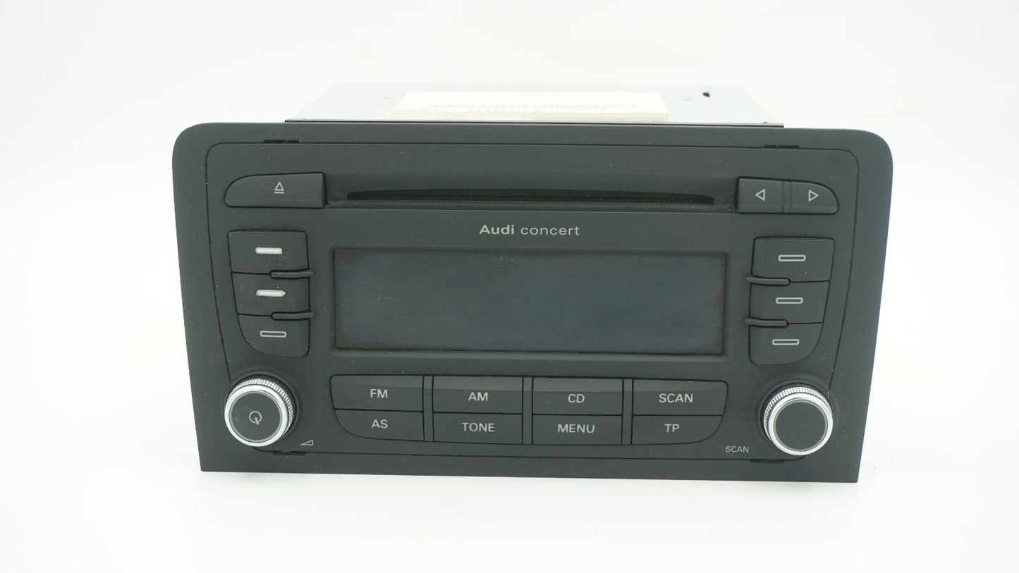 AUDI A3 RADIO CD PLAYER HEAD UNIT AUDI CONCERT 8P0035186P