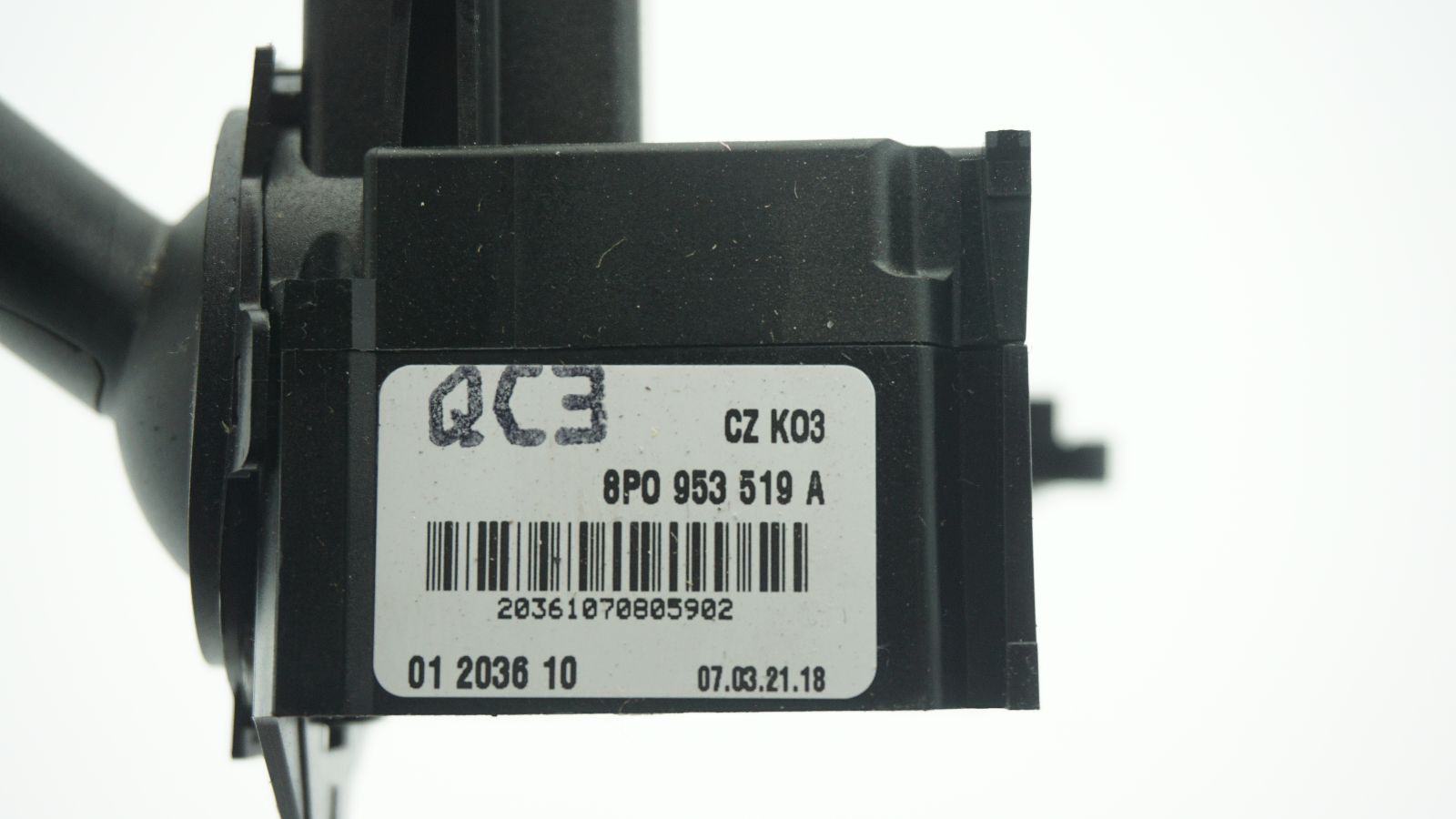 AUDI A3 COMBINATION SWITCH 8P, WIPER SWITCH 8P0953519A