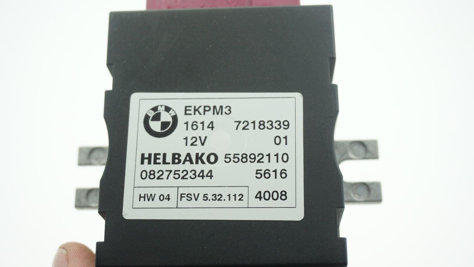 BMW 1 3 SERIES E82 E87 E88 E90 E92 FUEL PUMP CONTROL MODULE 7218339