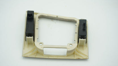 BMW E46 3 SERIES SHIFTER SURROUND & MASTER POWER WINDOW SWITCH SILVER 8208786