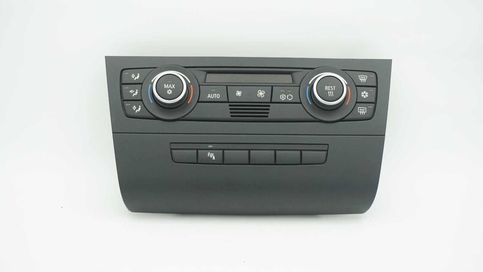 BMW 1 SERIES LCI AC HEATHER CONTROLS W/PDC BUTTON + FASCIA 9199260