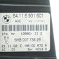 BMW E46 A/C HEATER CLIMATE CONTROLS 6931601