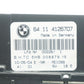 BMW E46 A/C CLIMATE HEATER CONTROL 4126707