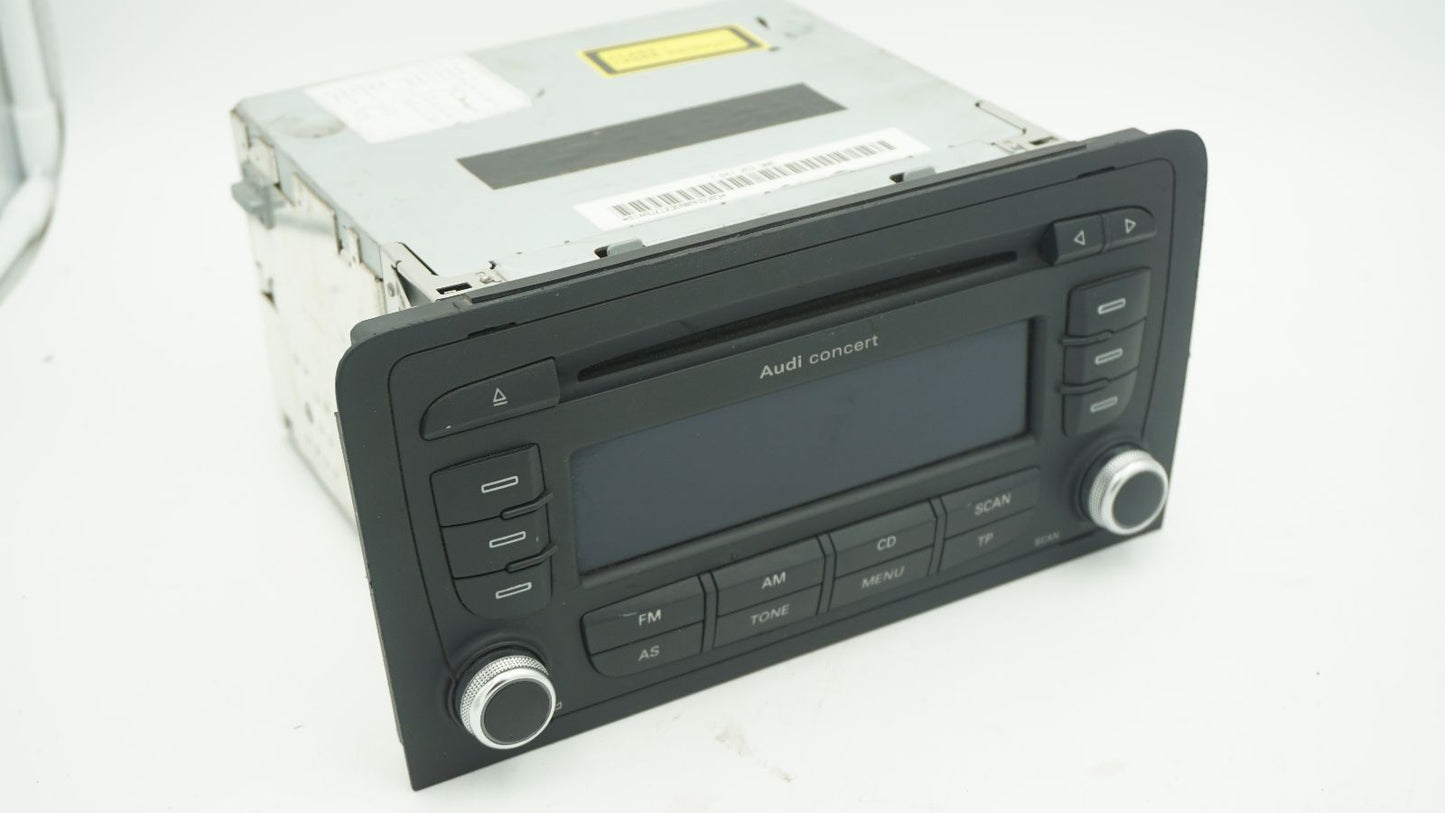 AUDI A3 RADIO CD PLAYER HEAD UNIT AUDI CONCERT 8P0035186G