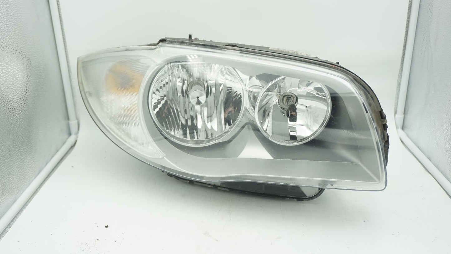 BMW 1 SERIES E82 E87 E88 DRIVERS SIDE RHS HALOGEN HEADLIGHT 6924488