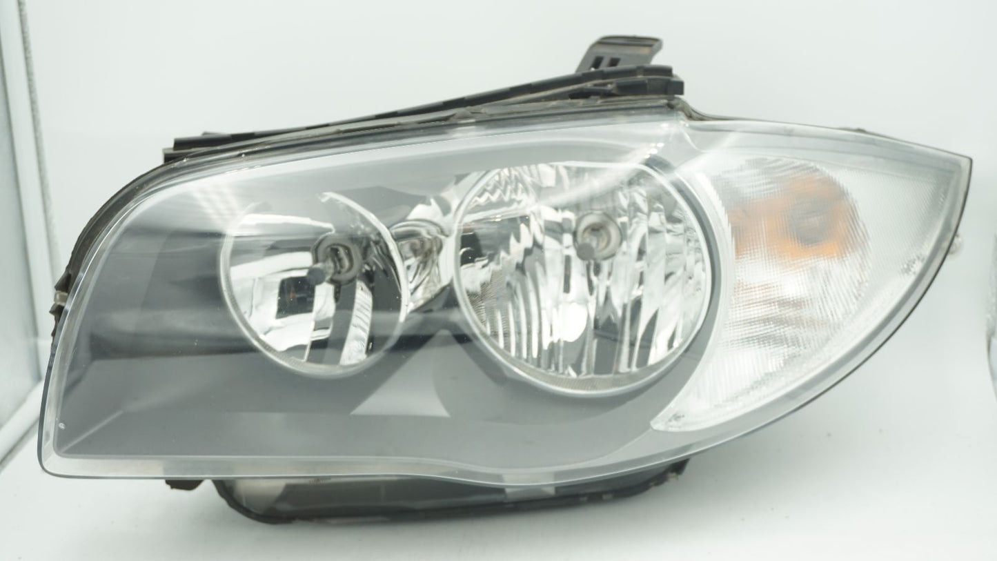 BMW 1 SERIES E82 E87 E88 PASSENGER SIDE LHS HALOGEN HEADLIGHT 7249651