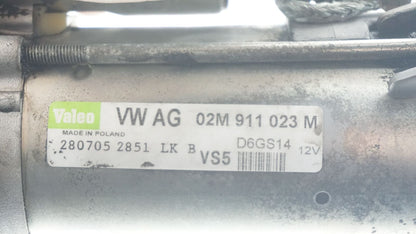 VW AUDI MK5 MK6 GOLF A3 2.0T 1.8T STARTER MOTOR 02M911023M