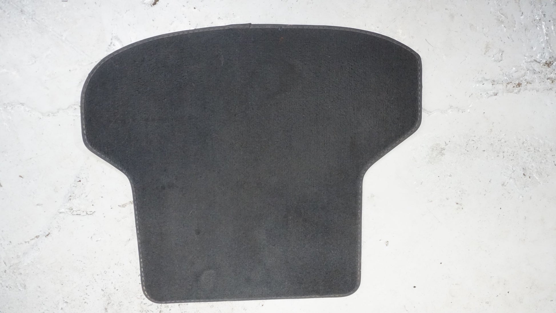 AUDI A3 8P CABRIOLET REAR FLOOR MATS BLACK