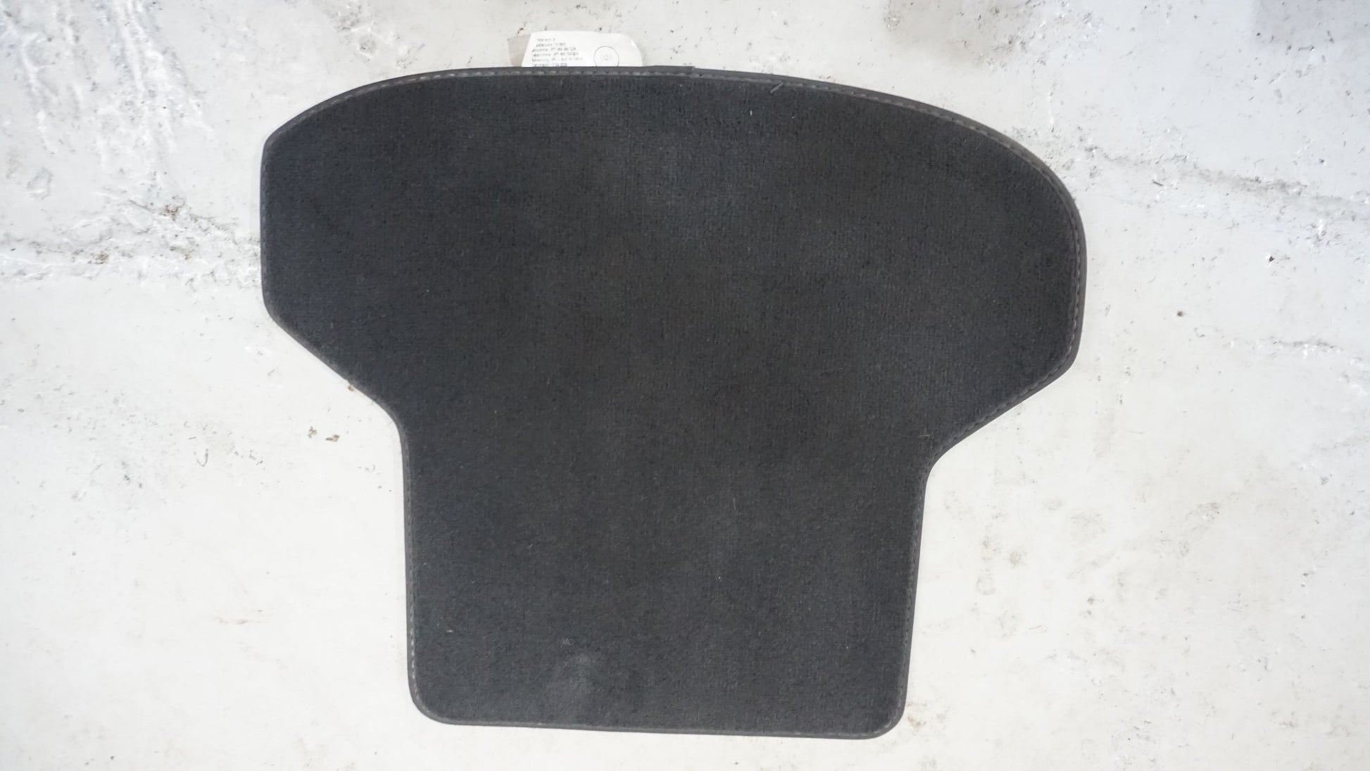 AUDI A3 8P CABRIOLET REAR FLOOR MATS BLACK