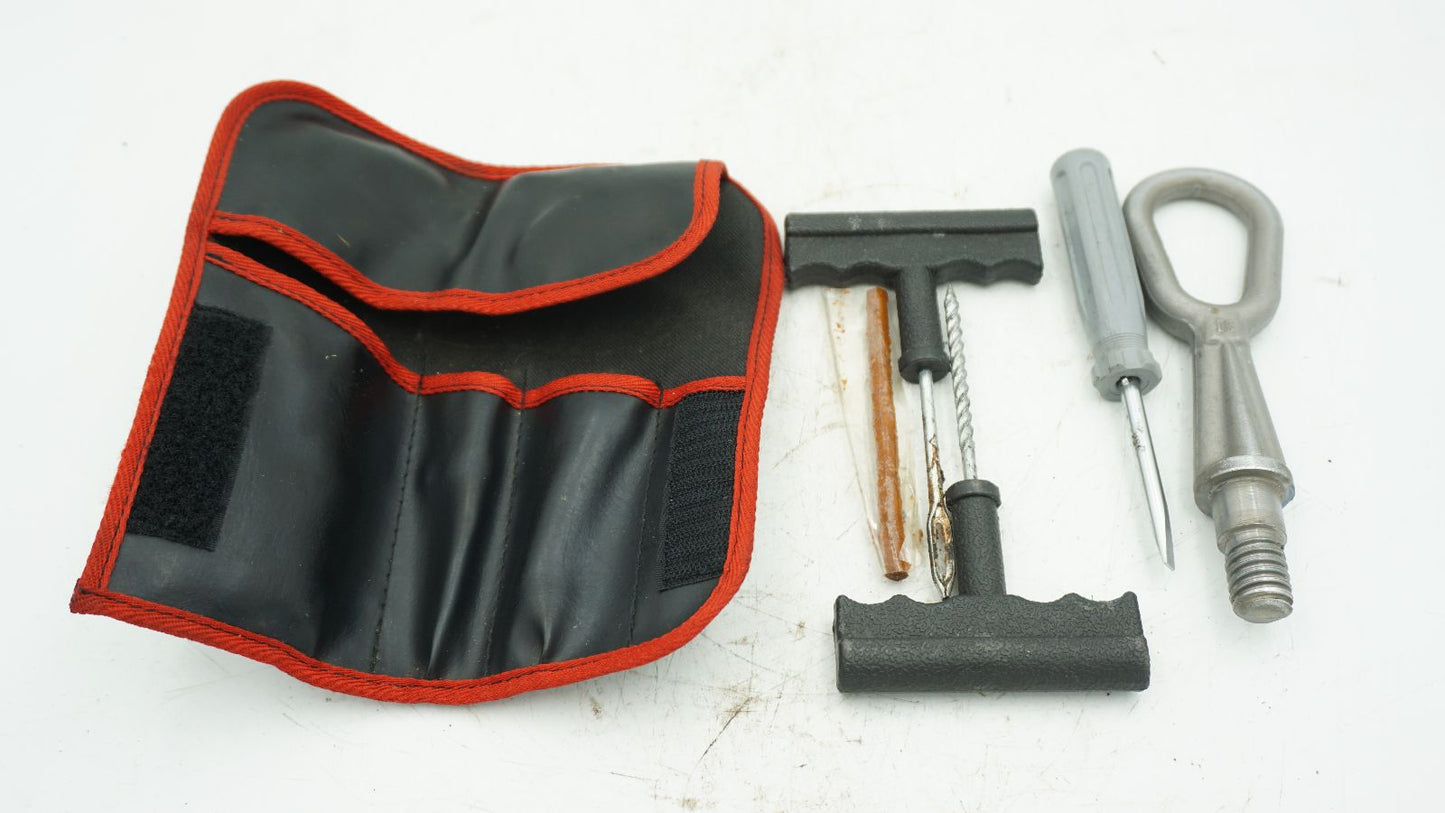 GENUINE BMW TOW HOOK, SCREWDRIVER AND PUNCTURE REPAIR KIT