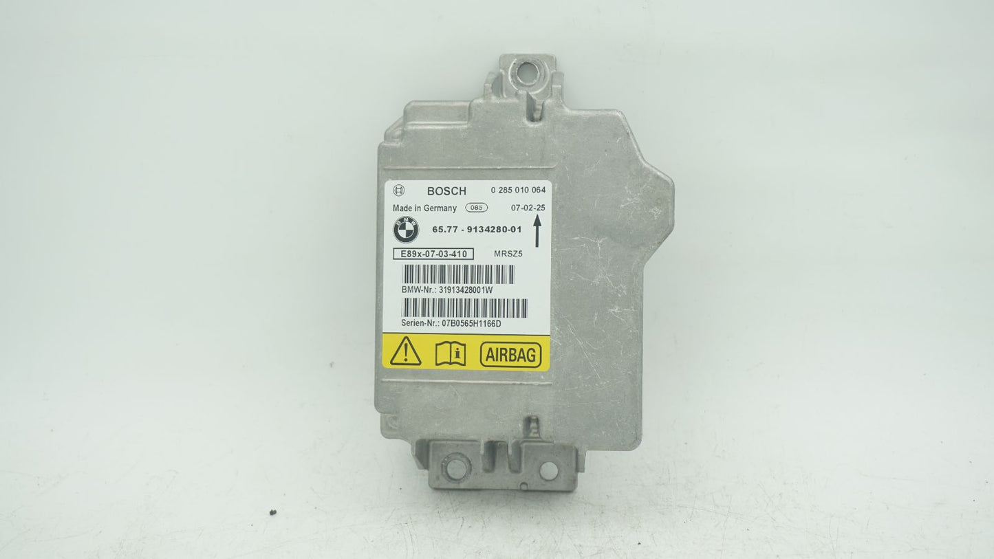 BMW 1 3 X1 SERIES E81 E87 E90 E91 CONTROL UNIT AIRBAG ECU NO CRASH DATA 9134280