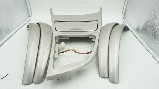 BMW 1 SERIES E82 E87 E88 GLOSS SILVER INTERIOR TRIM SET