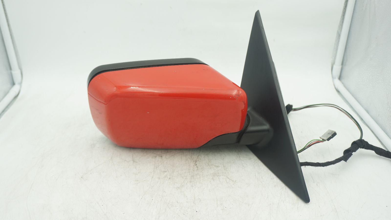 BMW 3 SERIES E46 RHS RIGHT SIDE MIRROR RED