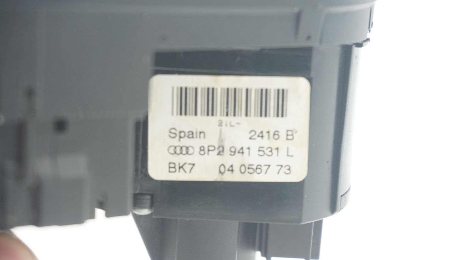 AUDI A3 8P HEADLIGHT CONTROL SWITCH 8P2941531L