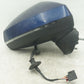 AUDI A3 8V RHS DRIVERS DOOR MIRROR 021262 BLUE