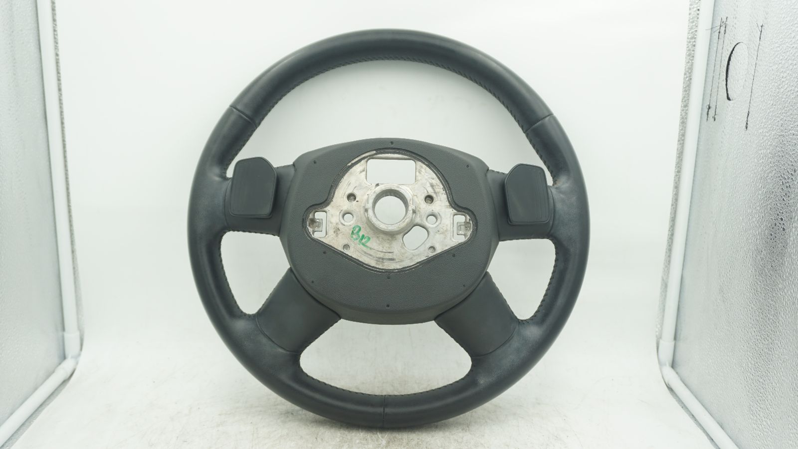 AUDI A3 8V BLACK LEATHER STEERING WHEEL 8U0419091AD